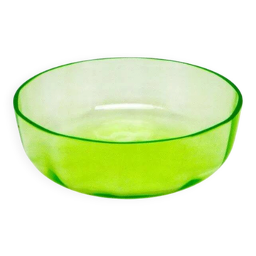 C9n art déco bol minimaliste en uranium 1930