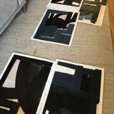 black 9 - original work on paper [50x65]