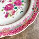 Deep plate from the Compagnie des Indes Famille Rose porcelain, 18th century