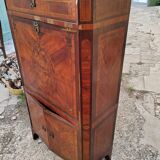 Louis XVI period secretary Marquetry in rosewood and rosewood