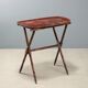 Petite table ancienne en bois laqué chinoiserie, Angleterre '800