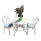 Belle Epoque wrought iron lounge