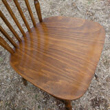 Pair of bistro chairs Baumann Western model