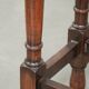 Table d'appoint ovale en chêne anglais antique du début du 20e siècle