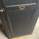 Bonnetière armoire parisienne noire