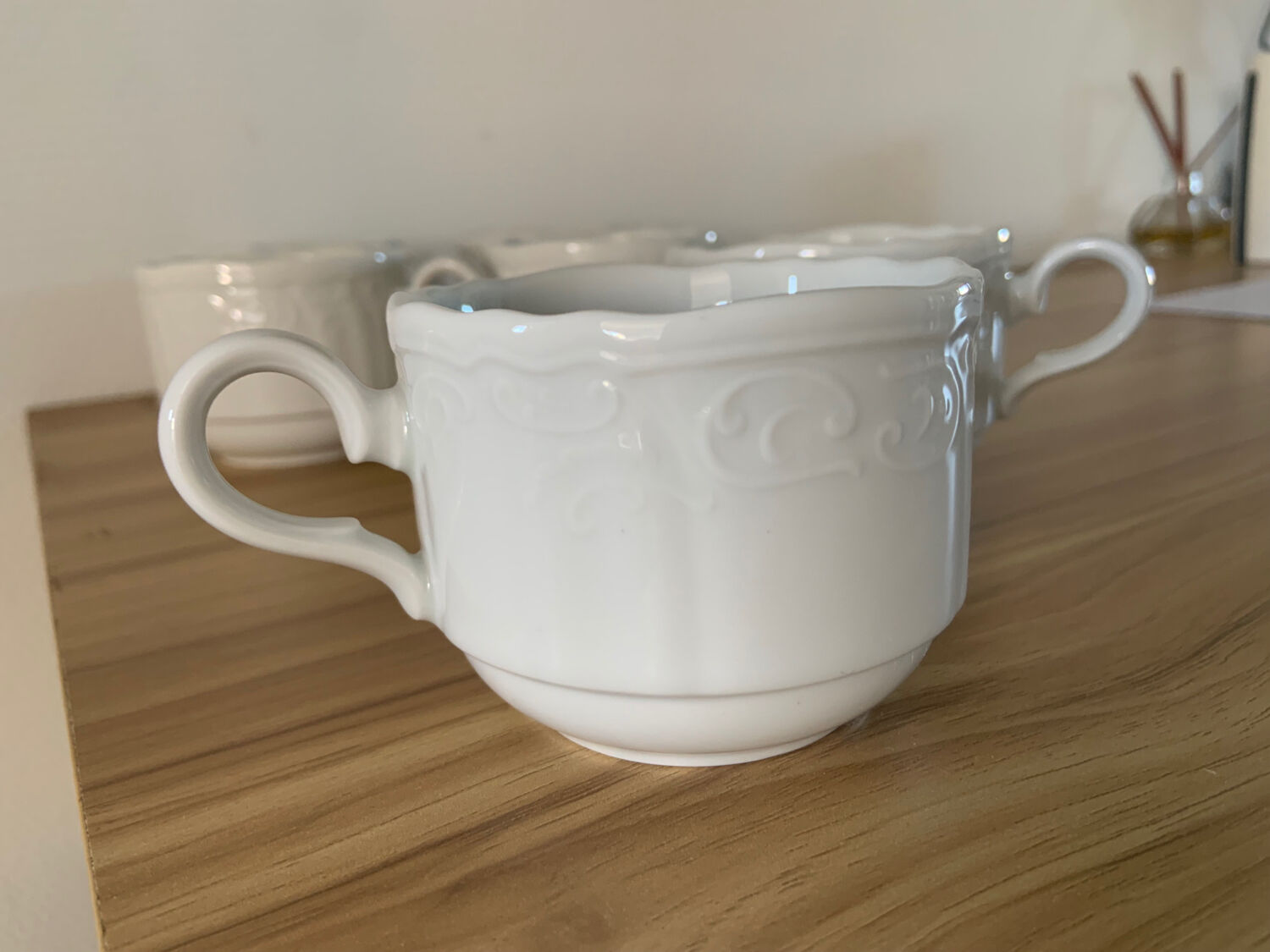 Tasses Bareuther Bavaria blanches