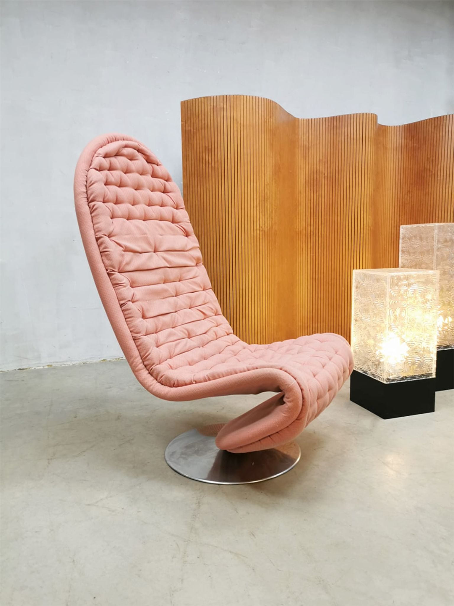 Danish armchair by Verner Panton for Fritz Hansen
