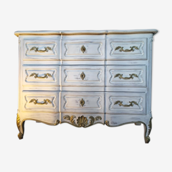 Commode royale patinée style Louis XV