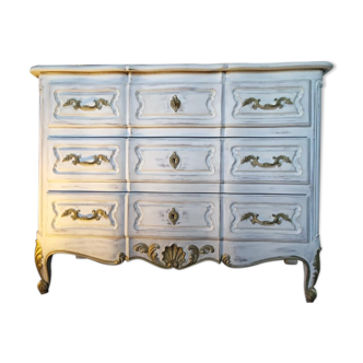 Commode royale patinée style Louis XV