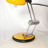 Articulated lamp in lacquered steel, Aluminor, France, 1980.