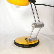 Articulated lamp in lacquered steel, Aluminor, France, 1980.