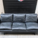 Leather sofa from the 70s chrome footing