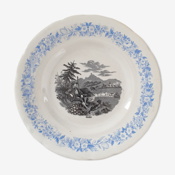 Assiette en porcelaine de Niderviler