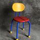 Small Ikea children's chair 1980s/1990s Memphis style