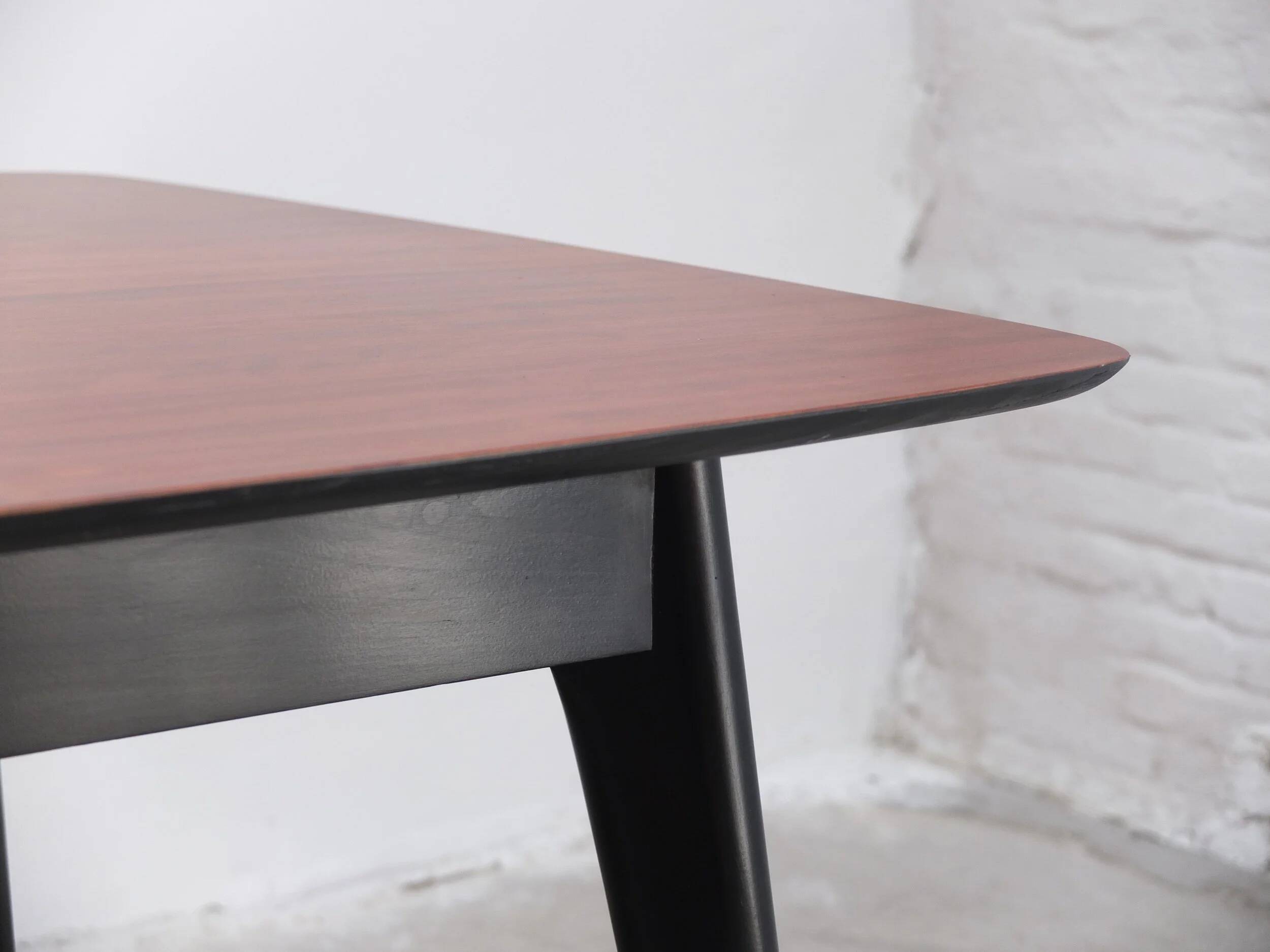 Table à manger extensible par Alfred Hendrickx pour Belform, années 1950.