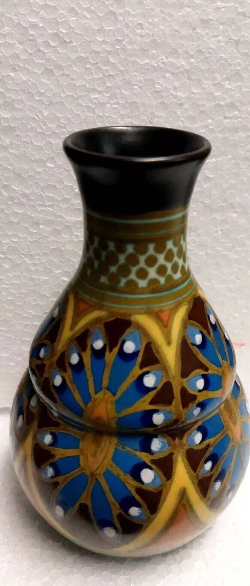 Vase céramique ralibe plazuid gouda hollande, art déco 1920 1930