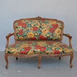 Rococo lounge in Walnut style Louis XV