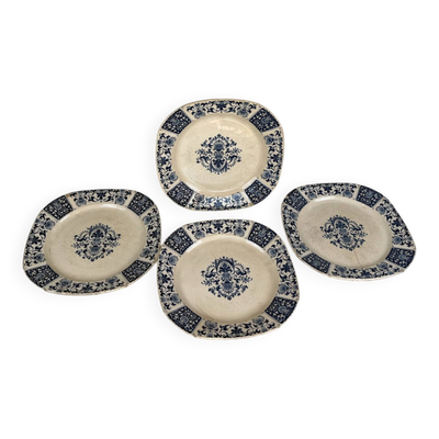 Assiette ancienne fin XIXème
