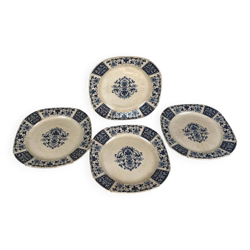 Antique plate from the late 19th century.