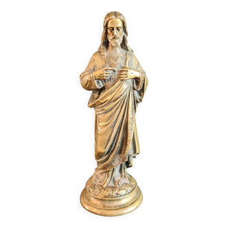 Sacré-Cœur de Jésus-Christ en Bronze, R. Casciani, 1883.