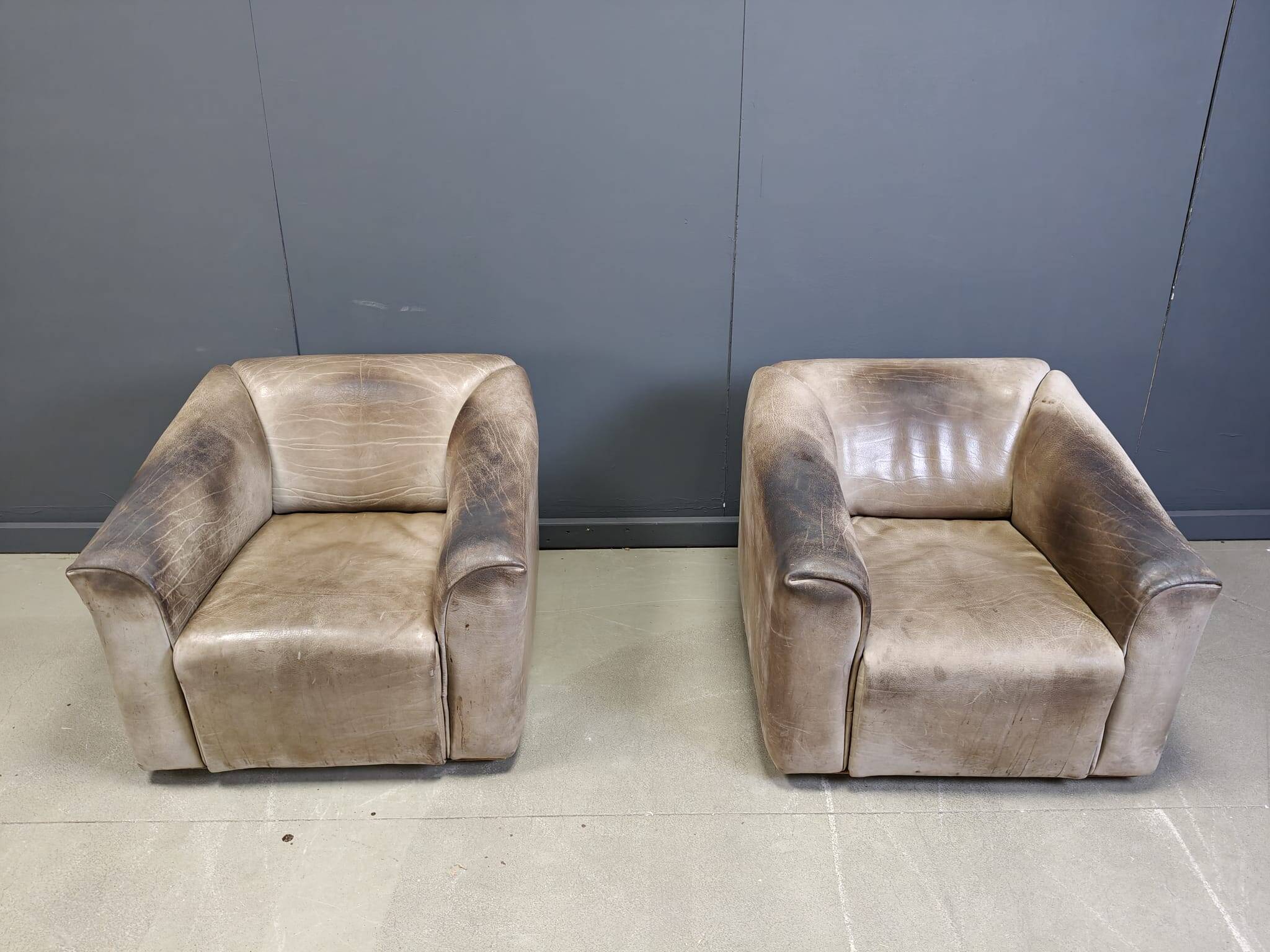 De Sede DS47 armchairs set of 2, 1960s