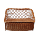 Rattan bench