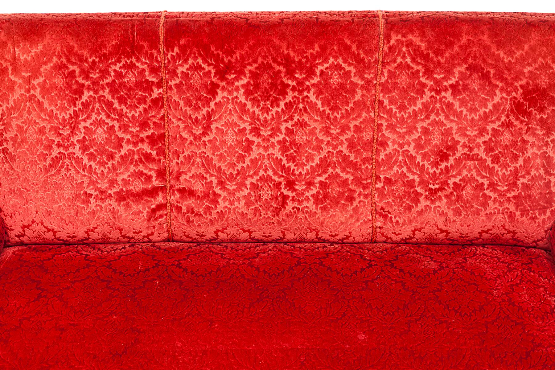 Red Alsatian Divan