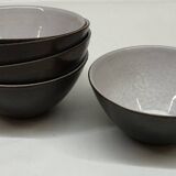 Maredsous ceramic pitcher and bowls