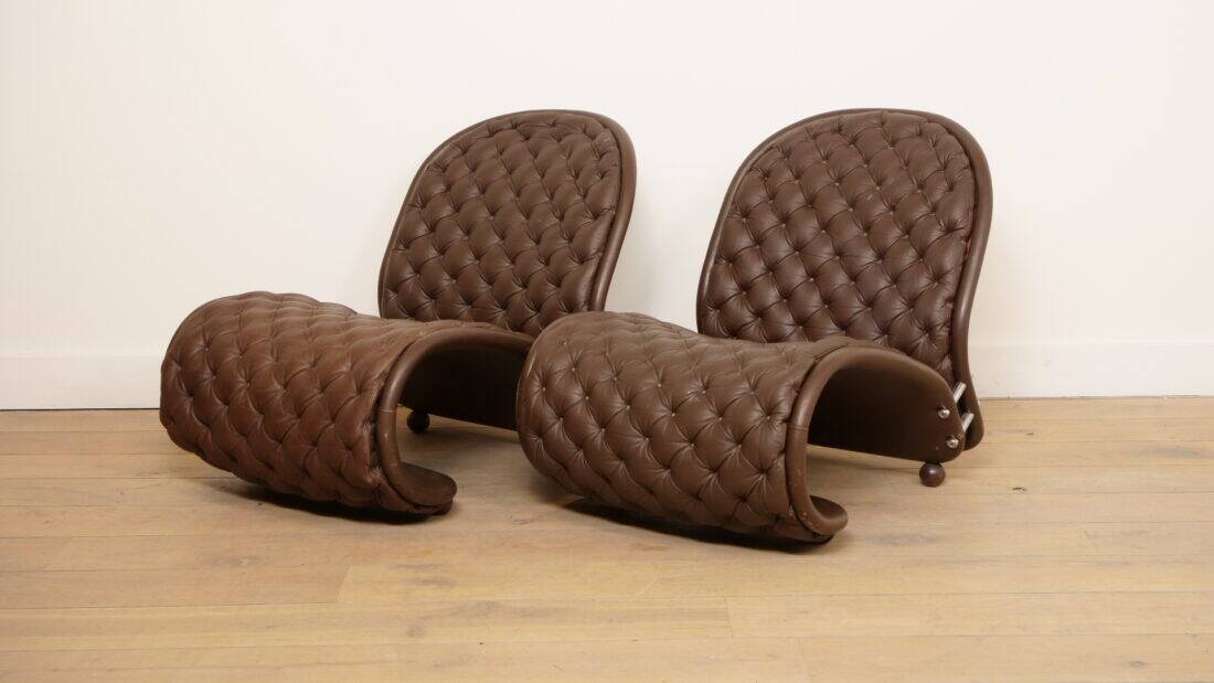 'G de Luxe' System 1-2-3 easy chair | Verner Panton | Fritz Hansen