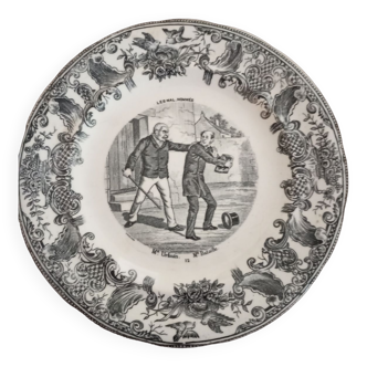 Plate "the misnamed" Mr Urban Mr Bataille