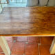 Table de ferme vintage rénovée