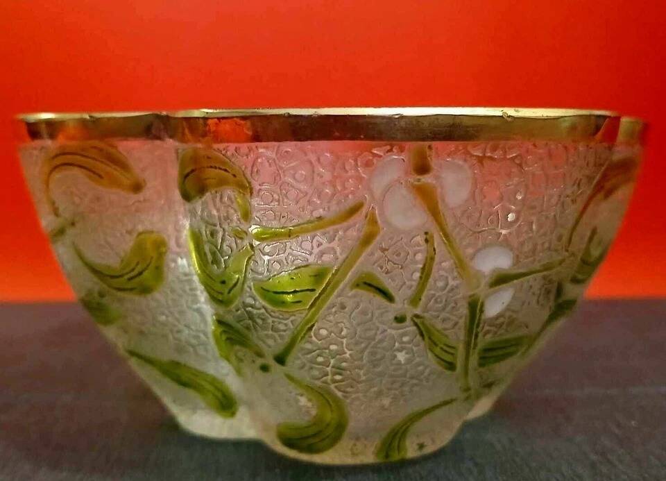 According to Legras: Art Nouveau bowl or centerpiece