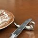 Set of 6 vintage silver-plated swan knife rests