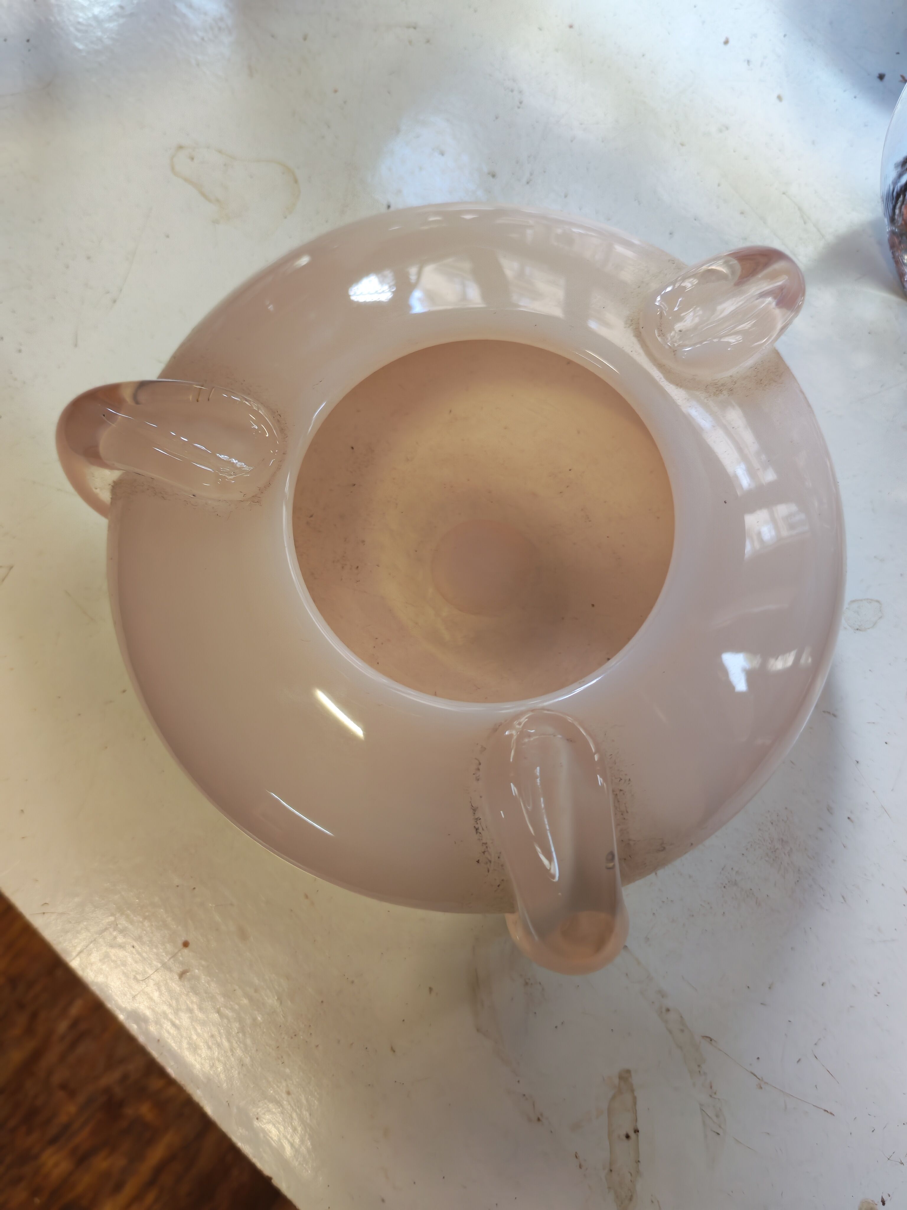 Opaline catch-all tray