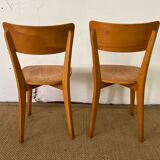Pair of wooden chairs