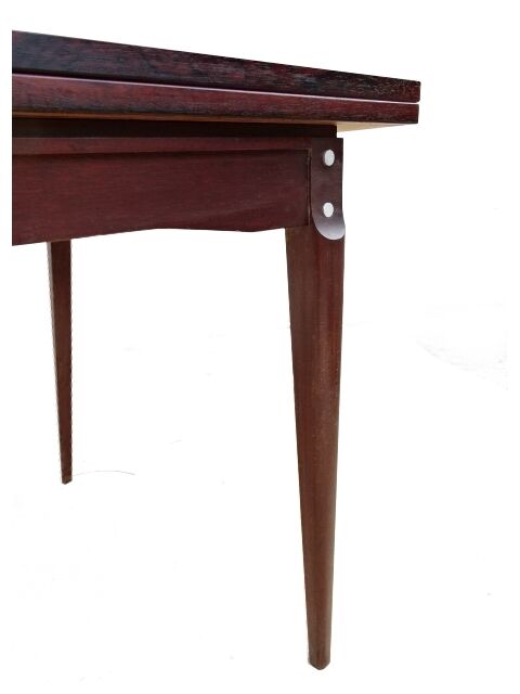 Table extensible palissandre vintage scandinave 1960