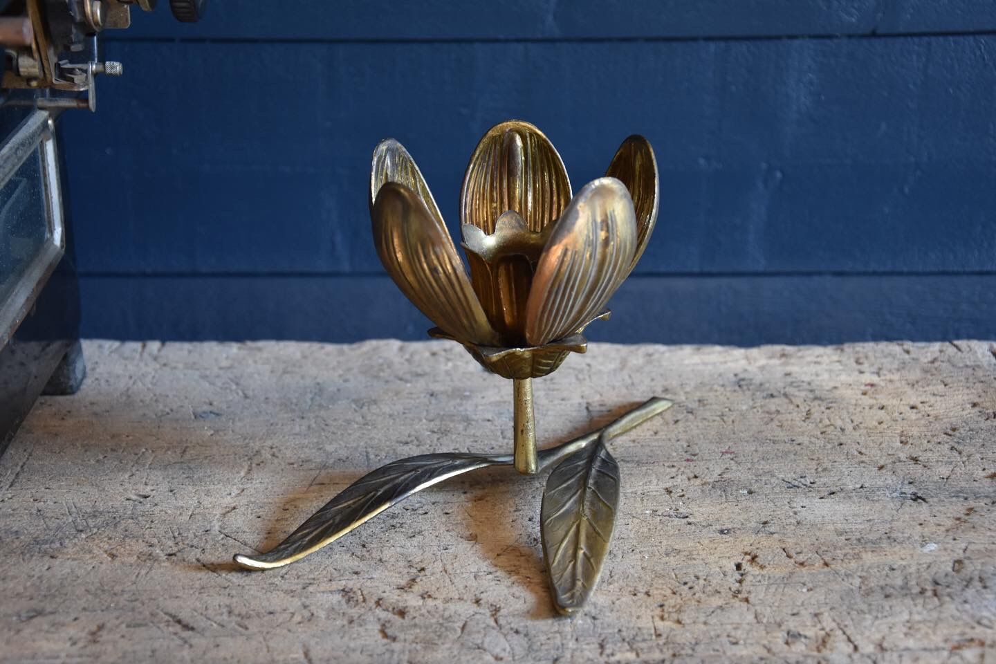 Brass candle holder