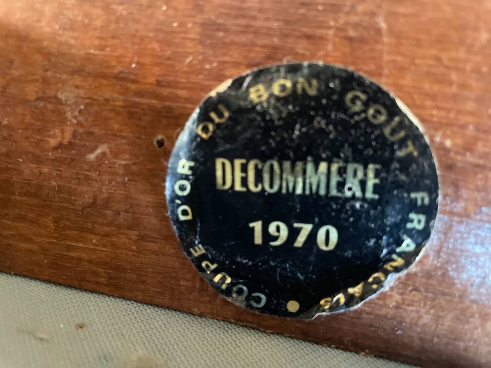 Vintage Decommere chairs