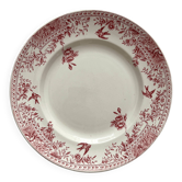 Plat rond en terre de fer "Cérès" KG Lunéville