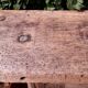 Workshop workbench L261xD50xH80,5cm old beech