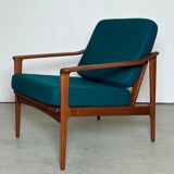 Easy chair in Danish teak by Ib Kofod-Larsen 1960s