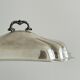 Antique metal butter dish