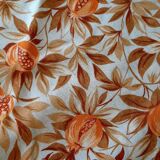 Vintage round tablecloth and napkins