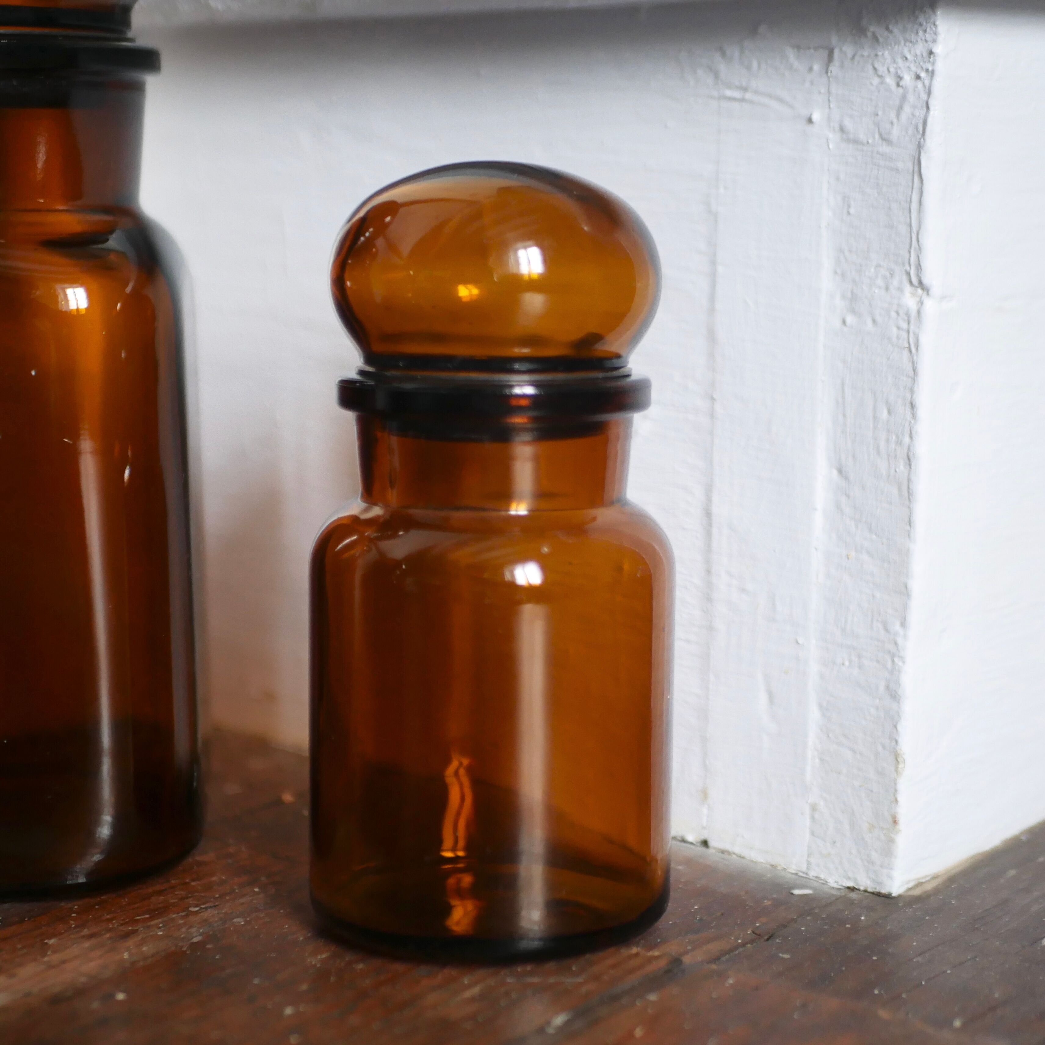 Apothecary bottles