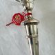 Elegant pair of candlesticks from the prestigious Spanish house Pedro Du.
