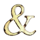 Symbole en aluminium
