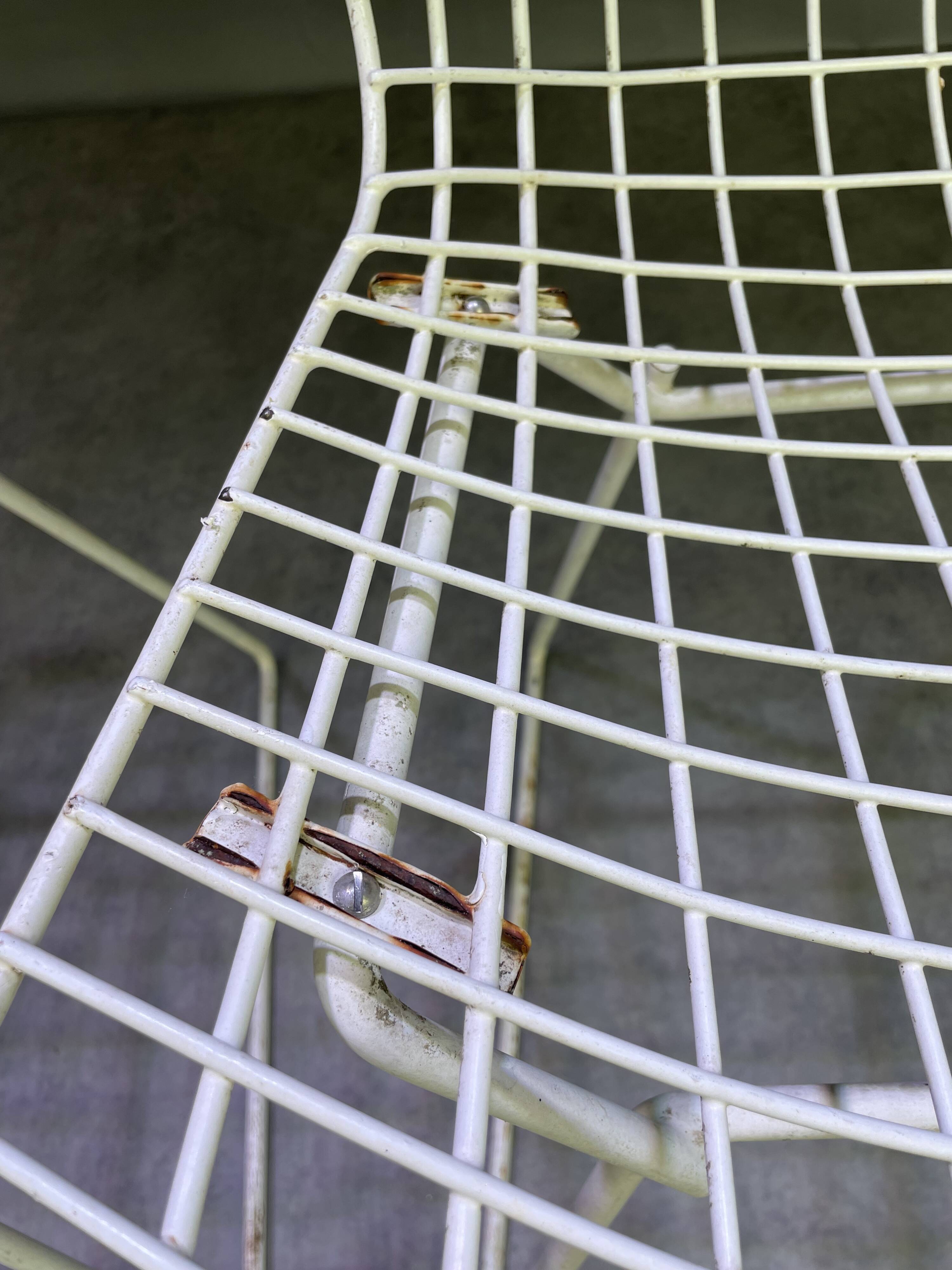 Pair of Bertoïa chairs