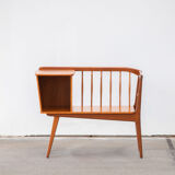 Scandinavian teak bench, 1960s