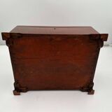 Large Victorian Box in Mahogany & Oak, England, 1840s