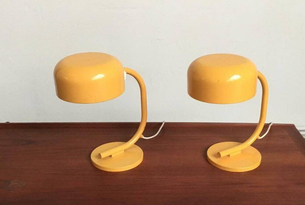 Mid-century minimalist table lamp by Kaiser Idell / Kaiser Leuchten, 1960s.